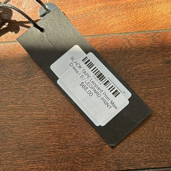 Black Tape Leopard Print Maxi Dress - Picture 3 of 6